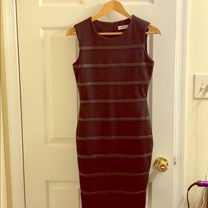 Black Calvin Klein dress